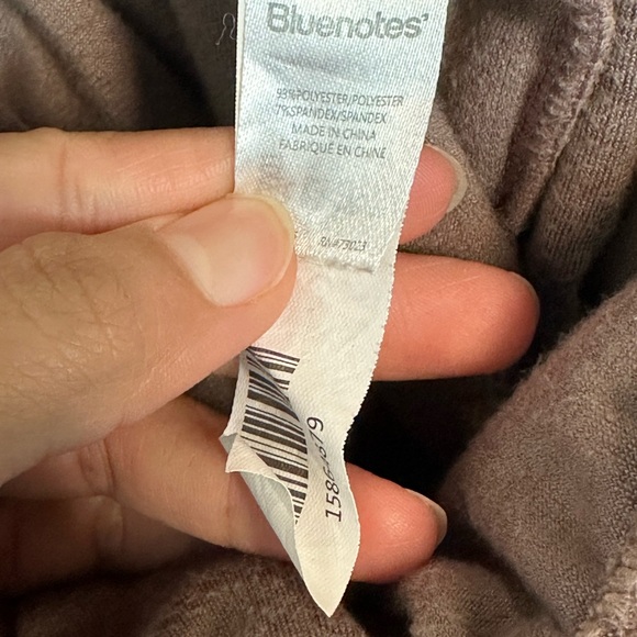 Bluenotes Velour Sweatpants sz S - Picture 5 of 6